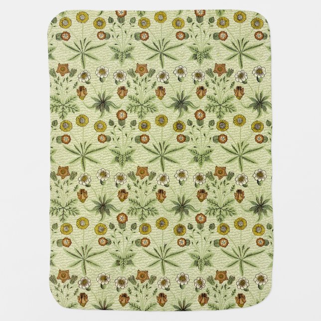 William Morris Design #4 Stroller Blanket (Front)