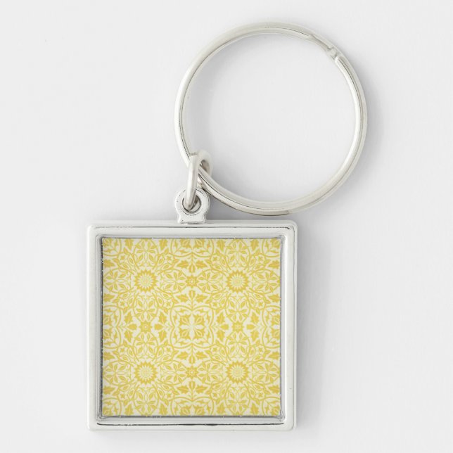 William Morris Design #8 Keychain (Front)
