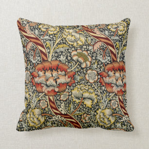 William Morris Design #9 Throw Pillow
