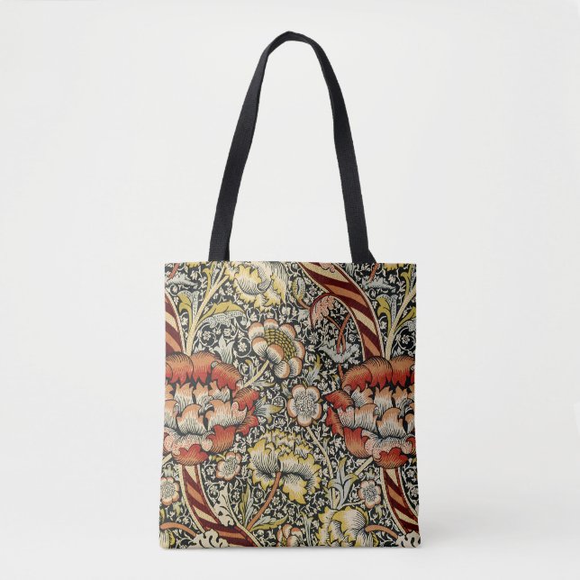 William Morris Design #9 Tote Bag (Front)