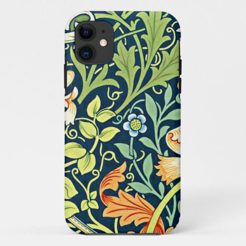 William Morris design Compton iPhone 11 Case