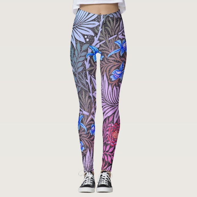 William Morris DESIGN LEGGINGS (Front)