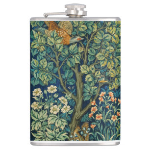 William Morris Design Vintage Style Flask