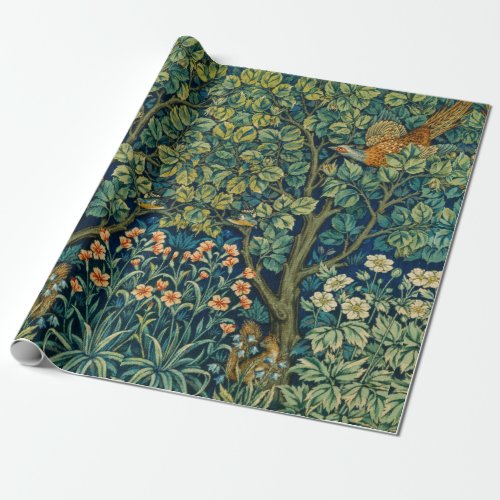 William Morris Design Vintage Style  Wrapping Paper