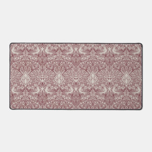 William Morris' Dove and Rose, Antique Rose Desk Mat
