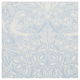 William Morris' Dove and Rose, Misty Blue Fabric