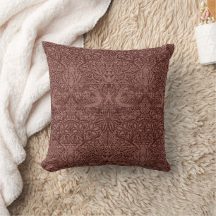 William Morris' Dove and Rose Throw Pillow