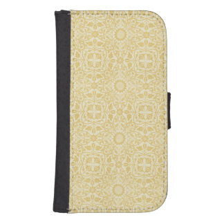 William Morris Ecru Floral Pattern Wallet Case