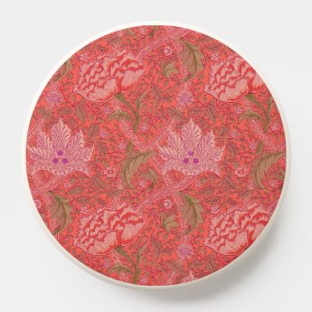 William Morris - Elegant Red & Pink Floral 