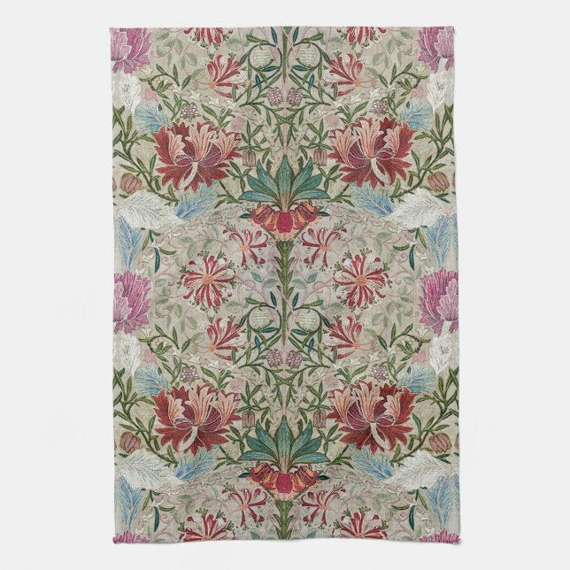 William Morris Embroidery Towel (Vertical)
