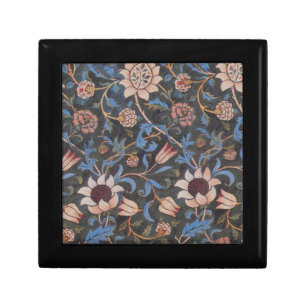 William Morris Evenlode Pattern: Vintage Moody Keepsake Box
