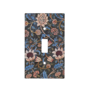 William Morris Evenlode Pattern: Vintage Moody Light Switch Cover