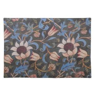 William Morris Evenlode Pattern: Vintage Moody Placemat