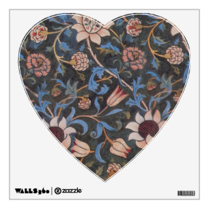 William Morris Evenlode Pattern: Vintage Moody Wall Decal
