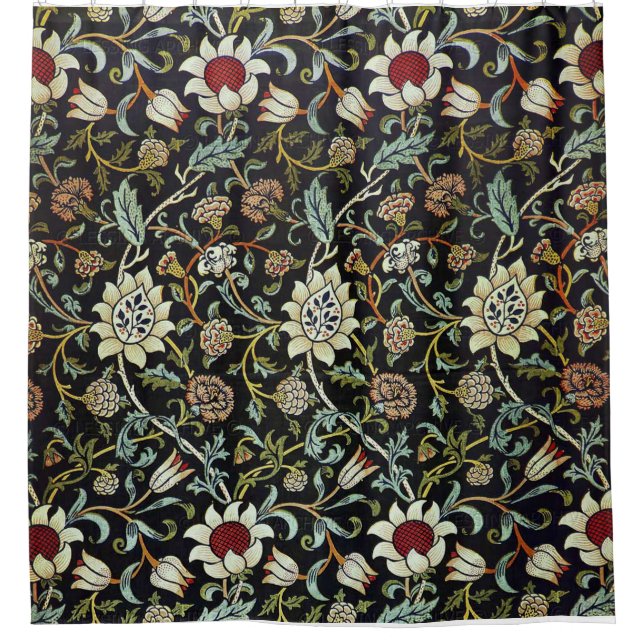 William Morris Evenlode Shower Curtain (Front)