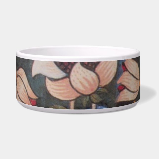 William Morris Evenlode Textile Floral Art Bowl (Left)