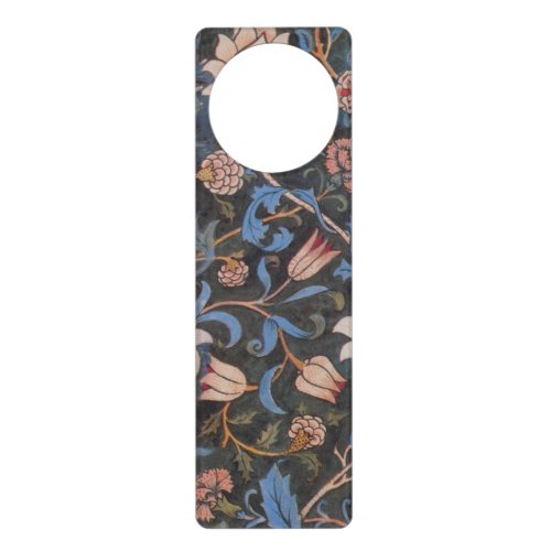 William Morris Evenlode Textile Floral Art Door Hanger