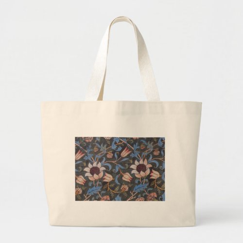 William Morris Evenlode Textile Floral Art Large Tote Bag