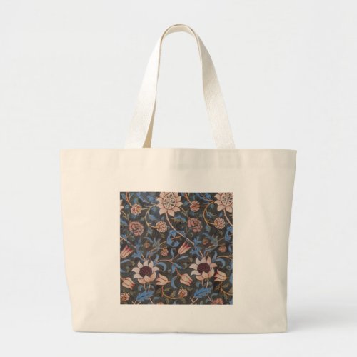 William Morris Evenlode Textile Floral Art Large Tote Bag