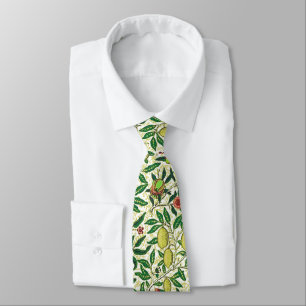 William Morris Exotic Fruit, Lemon Yellow Neck Tie