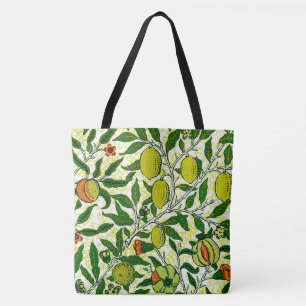 William Morris Exotic Fruit, Lemon Yellow Tote Bag