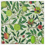 William Morris Exotic Fruit, Lime Green Fabric