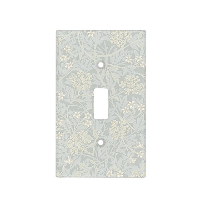 William Morris Faded Jasmine Light Switch Cover (Front)