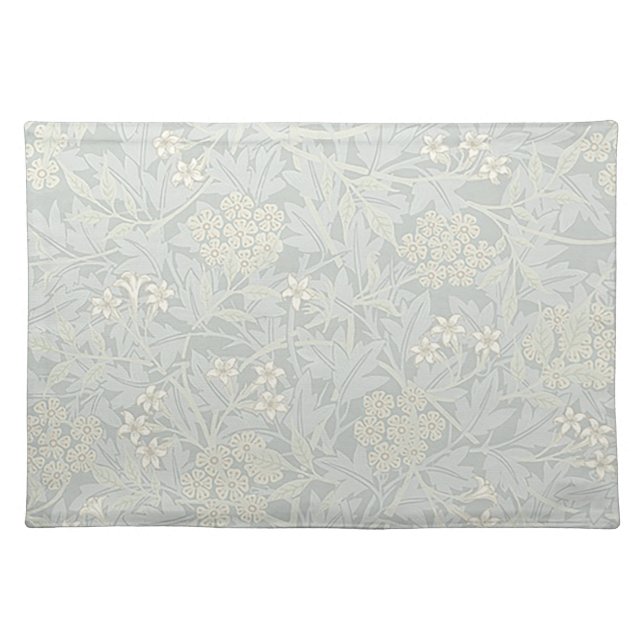 William Morris Faded Jasmine Placement Cloth Placemat (Front)