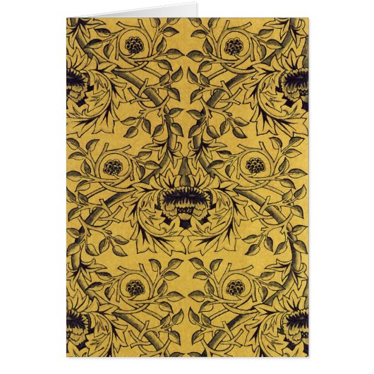 William Morris Fine Floral Wallpaper Pattern Cards (Front)