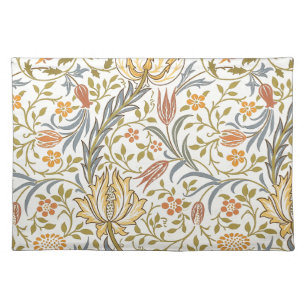 William Morris Flora Design Cloth Placemat