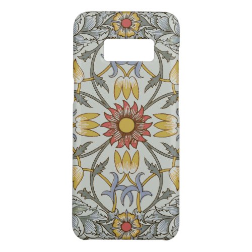 William Morris Floral Circle Flower Illustration Case_Mate Samsung Galaxy S8 Case