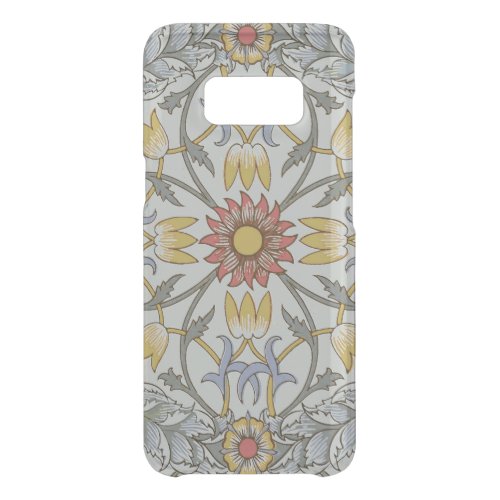 William Morris Floral Circle Flower Illustration Uncommon Samsung Galaxy S8 Case