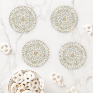 William Morris Floral Coaster Set