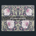 William Morris Floral Design Calendar<br><div class="desc">William Morris (24 March 1834 – 3 October 1896) was a British textile designer, poet, novelist, translator, and socialist activist associated with the British Arts and Crafts Movement. He was a major contributor to the revival of traditional British textile arts and methods of production. His literary contributions helped to establish...</div>