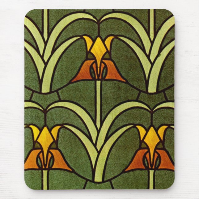 William Morris Floral Design - Mousepad (Front)