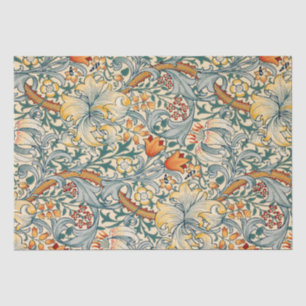 William Morris Floral Design Tissue Paper