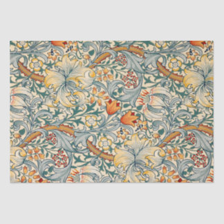 William Morris Floral Design Tissue Paper