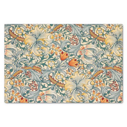 William Morris Floral Design Tissue Paper
