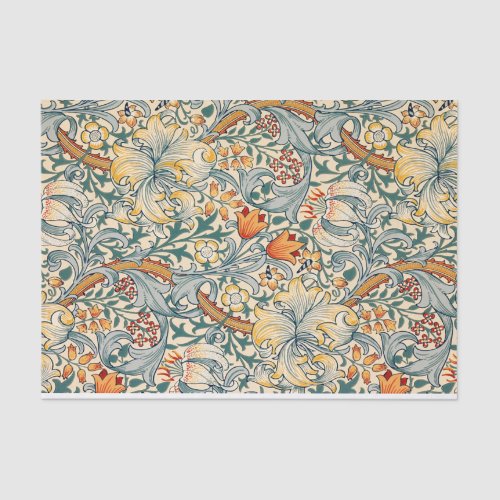 William Morris Floral Design Tissue Paper