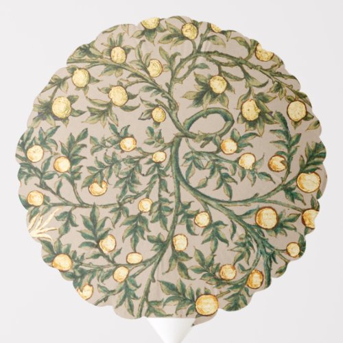 William Morris Floral Fruit Garden Flower Classic Balloon