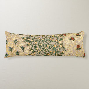 William Morris Floral Fruit Garden Flower Classic Body Pillow