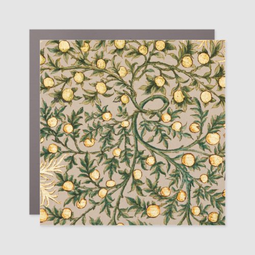 William Morris Floral Fruit Garden Flower Classic Car Magnet