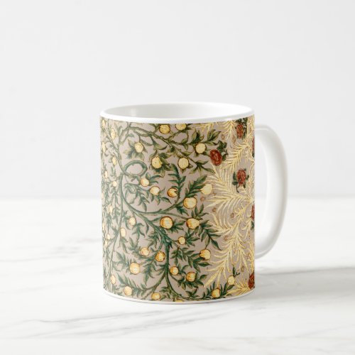 William Morris Floral Fruit Garden Flower Classic Coffee Mug