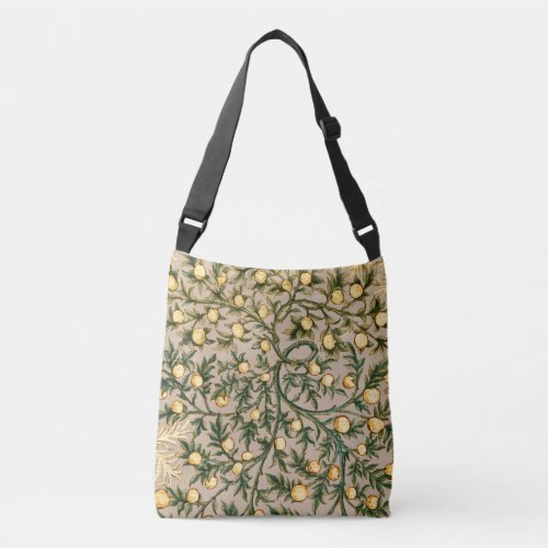 William Morris Floral Fruit Garden Flower Classic Crossbody Bag