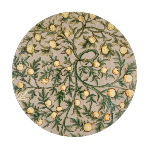 William Morris Floral Fruit Garden Flower Classic Cutting Board