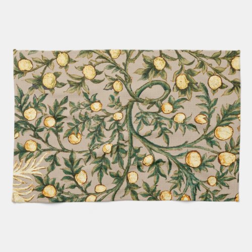 William Morris Floral Fruit Garden Flower Classic Kitchen Towel