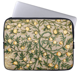William Morris Floral Fruit Garden Flower Classic Laptop Sleeve