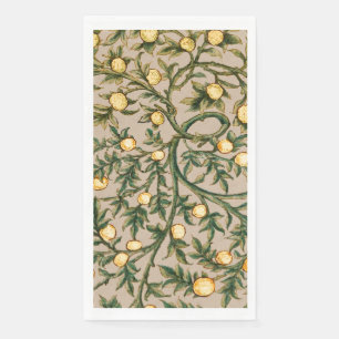 William Morris Floral Fruit Garden Flower Classic Paper Guest Towels