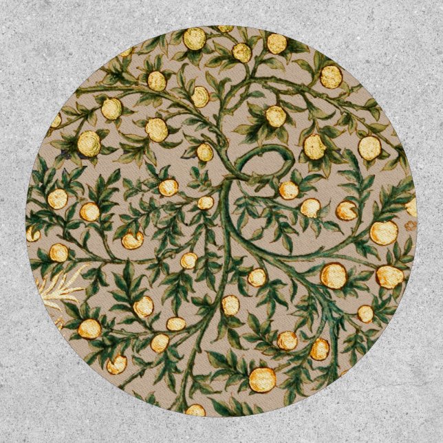 William Morris Floral Fruit Garden Flower Classic Patch (Front)