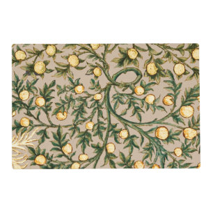 William Morris Floral Fruit Garden Flower Classic Placemat